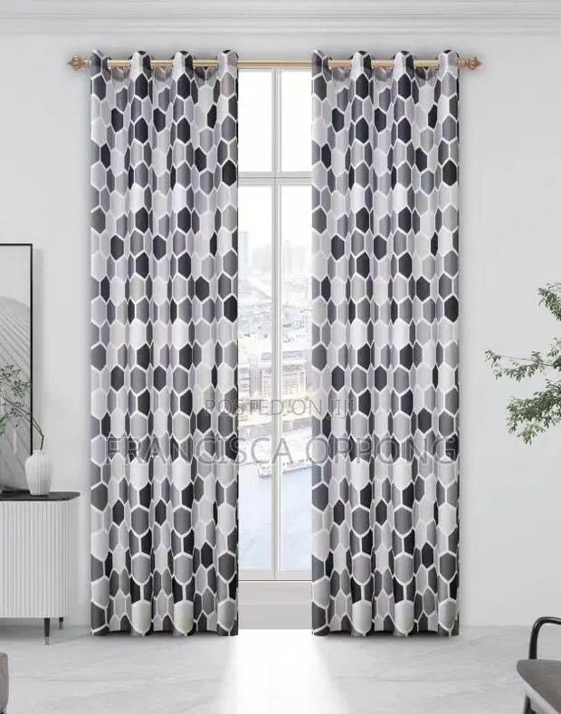 Outstanding 2 Pieces Curtains (Available in Various Colors) · Photo 1