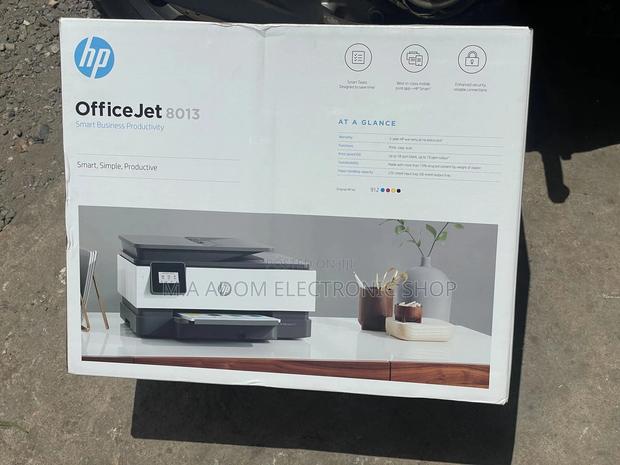 Hp Office Jet 8013 Smart Business Productivity Printer · Photo 1