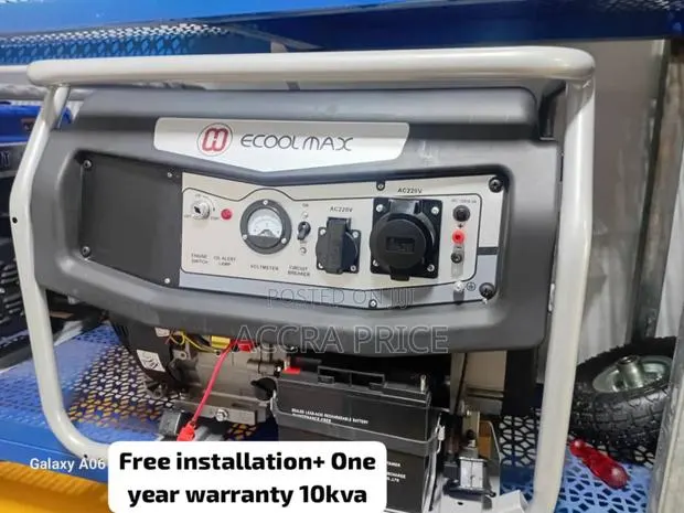 Energy Provider Ecoolmax 10kva Petrol Generator Generator · Photo 1