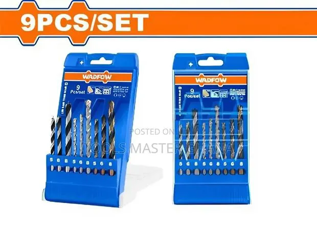 9 PCS Drill Bits Set # Wtd6b01 · Photo 1