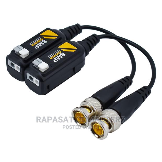 1 Pair 8MP HD Transmitter Balun Adapter CCTV Pas · Photo 1