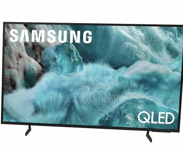 Order Unique Samsung 75q7f 75” Qled Ai Smart Television(Black) · Photo 1