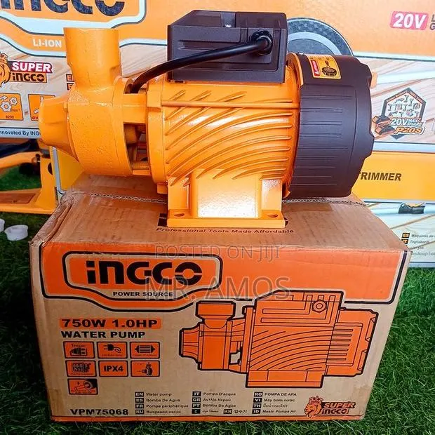 1 HP Peripheral Water Pump With 750w Copper Motor - Vpm75068 · Photo 1