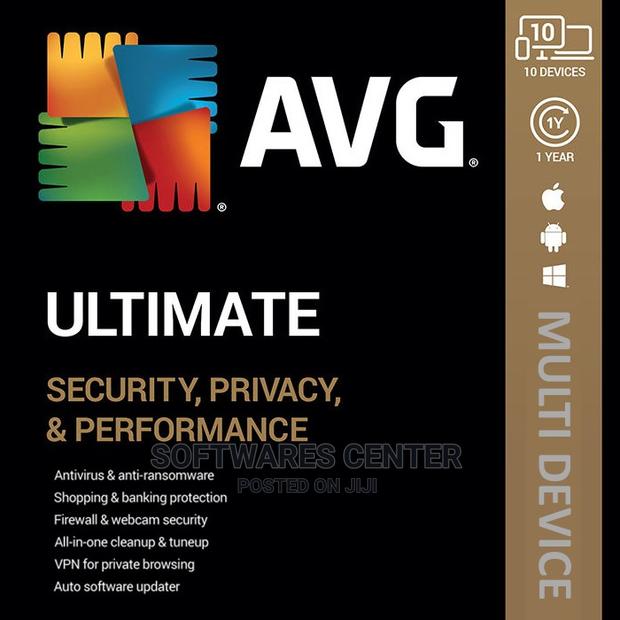 AVG Ultimate Multi-Device (10 Devices, 1 Year)–PC, Mac, Ios · Photo 1