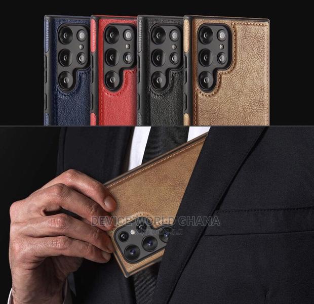 Leather Back Case for Samsung S26ultra S25ultra S24ultra S23u S23 S22 · Photo 4