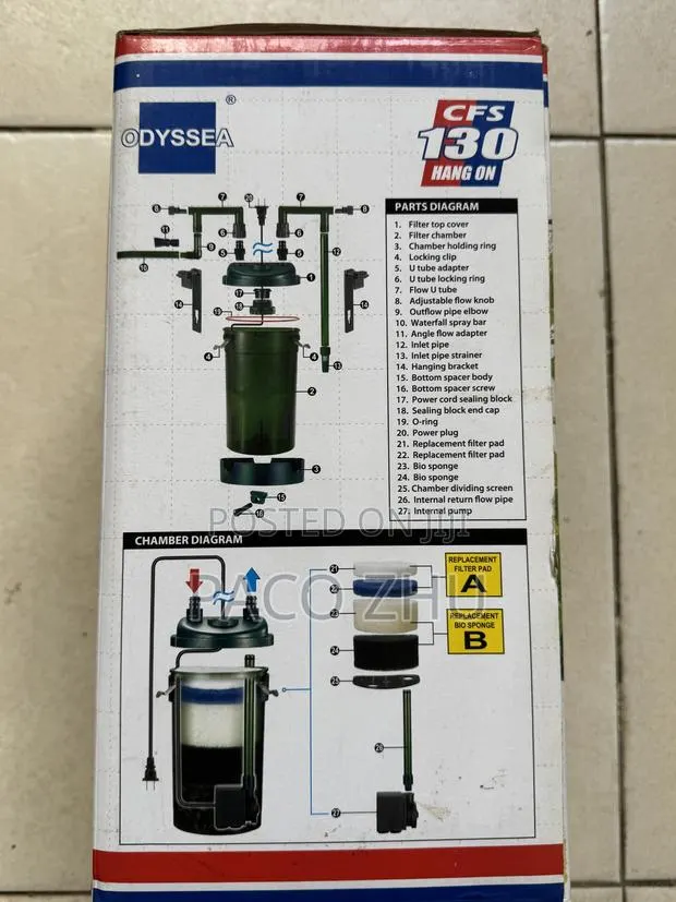 Odyssey Cfs130 Hang on Filter · Photo 4