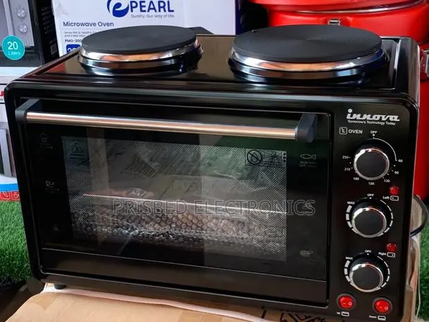 Innova Durable Electric Oven With 2burner Hotplate 30 Litres · Photo 1