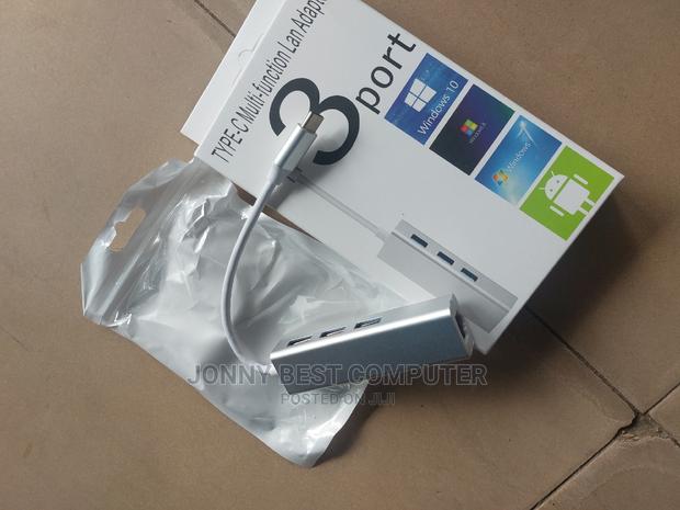 Type C USB Hub With Lan Adapter · Photo 1
