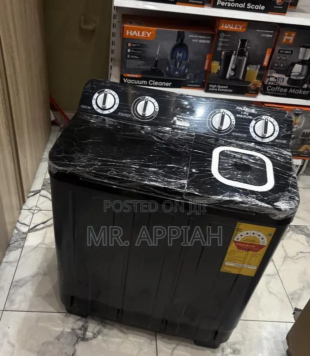 Wash Smart With Nasco 7kg Washing Machine(dark Gray)Semi-Auto · Photo 1