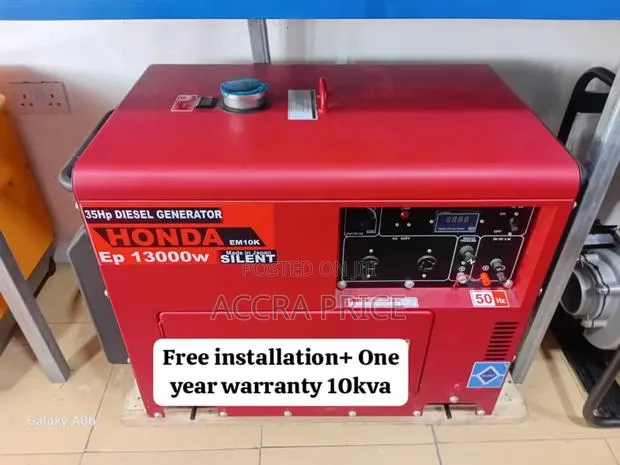 Well Circuited Honda Diesel Generator 10kva Rated Diesel · Photo 1