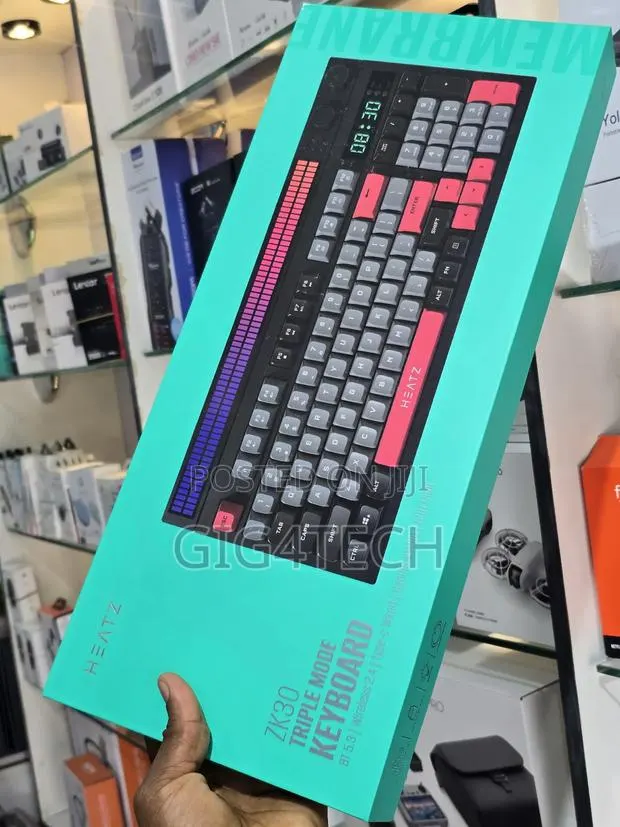 Heatz Keyboard Zk30 RGB Wireless Gaming · Photo 1