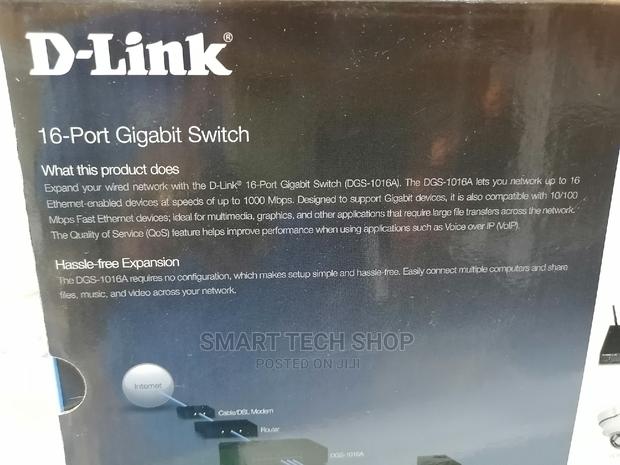 16 Port Dlink Desktop Gigabit Switch · Photo 5