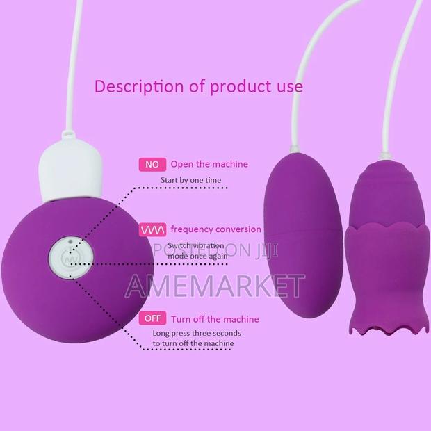 Tongue Licking Vibrating Eggs. Nipple Sucker, Female Sex Toy · Photo 3