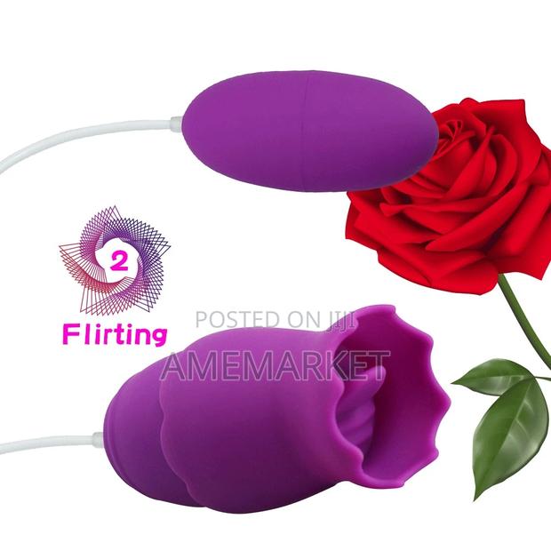 Tongue Licking Vibrating Eggs. Nipple Sucker, Female Sex Toy · Photo 4