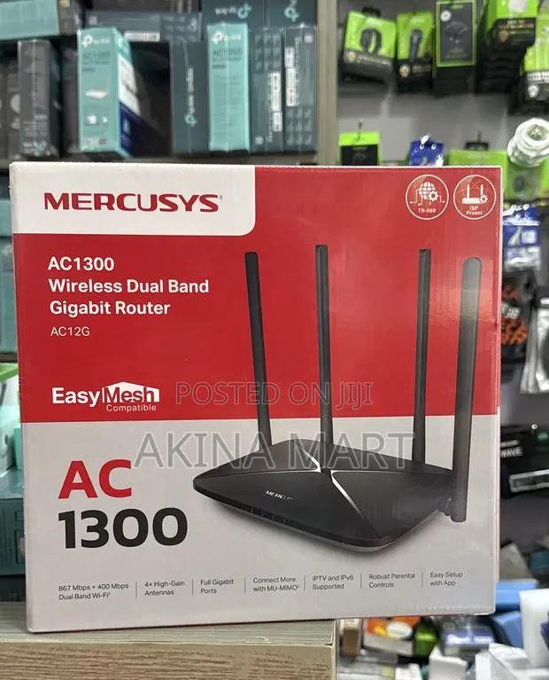 Mercusys Ac12g Ac1300 Wireless Gigabit Dual Band Router · Photo 1