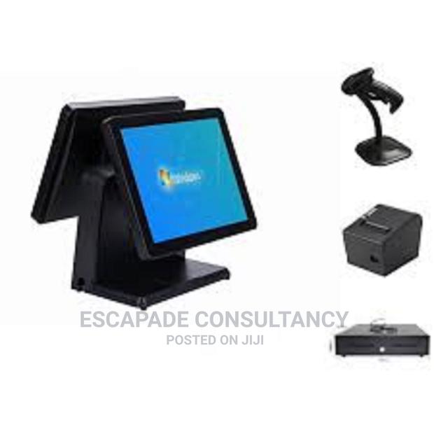 POS Computer Double Screen All in 1 With Peripherals · Photo 2