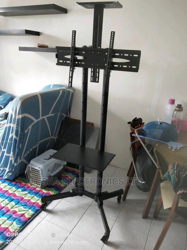 Mobile TV Stand Compatible With 32" to 65" LCD LED Flat · Photo 1