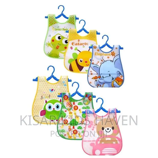 Kids Rubber Bibs 6 Months to 2 Years · Photo 1