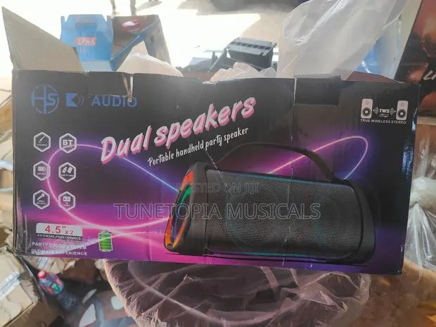 Pha Audio Dual Speaker Handheld Party Speaker · Photo 1
