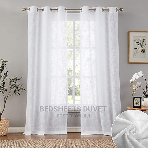 White Curtain Voil · Photo 1