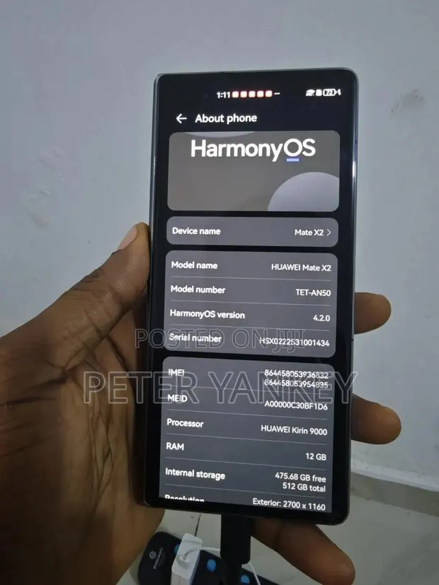 Huawei Mate X2 512 GB Gray · Photo 1