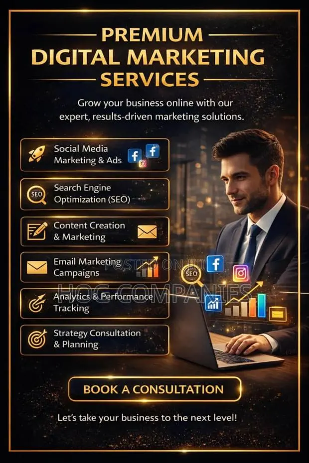 Premium Digital Marketing Services – Book A Consultation · Photo 1