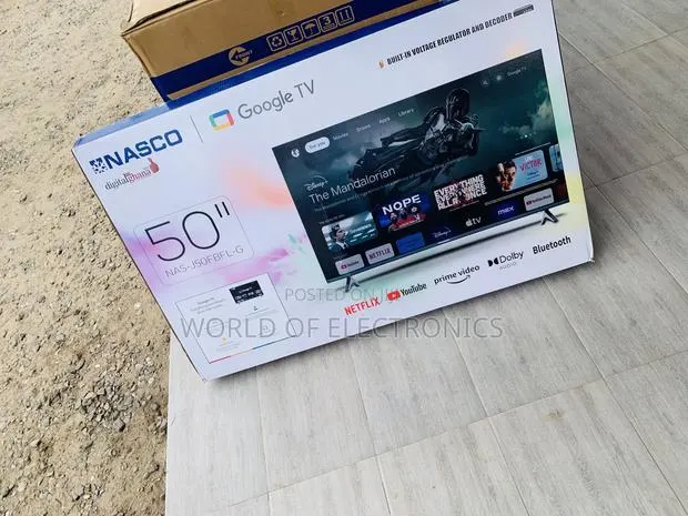 Ultra Slim Nasco 50" Google Smart HDR LED TV (NAS-J50FBFL-G) · Photo 1