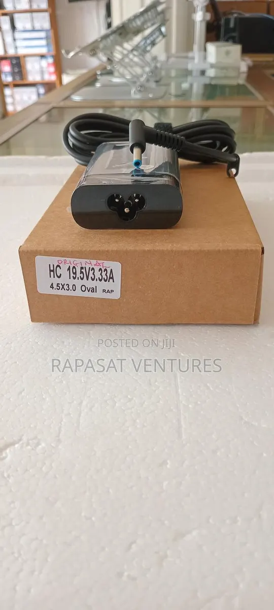 HP 19.5v 3.34a 65watt Blue Pin (Original) · Photo 1