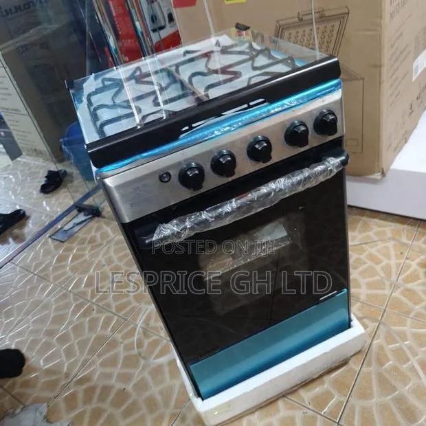 Nice and Portable 4 Burner Gas Cooker With Oven Grill From Nasco · Photo 1