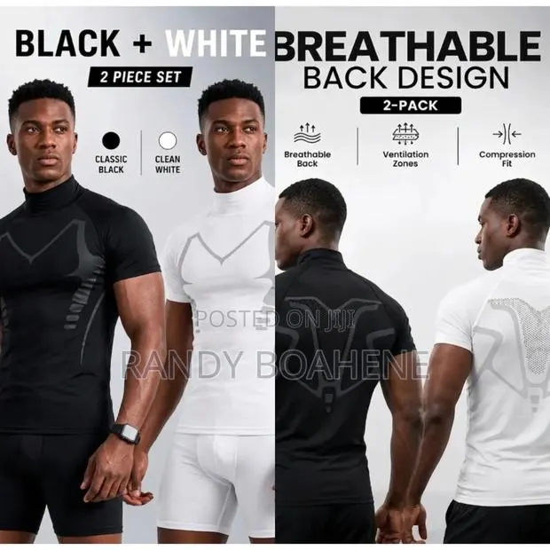 High Collar Short Sports Sleeves · Photo 1