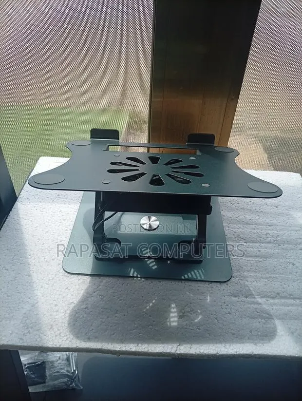 Laptop Stand Metal J41(360 Rotation Adjustable With Fan) · Photo 1