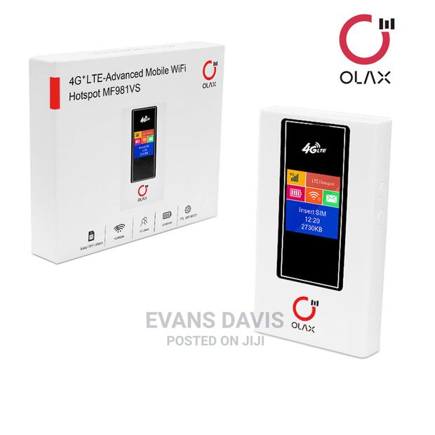 Universal 4G LTE Displayed Screen Olax Mifi · Photo 1