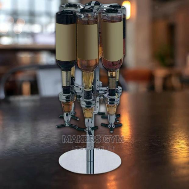 6 Bottle Stand Mounted Dispenser · Photo 2