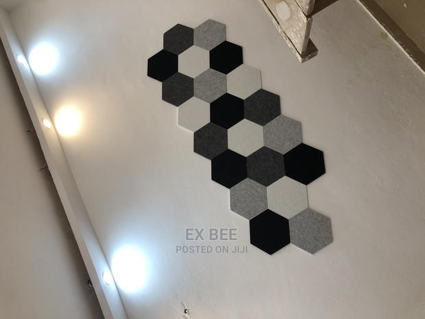 12 Pack Polyester Fiberacoustic Panels 30*26*1cm Sound Proof · Photo 3