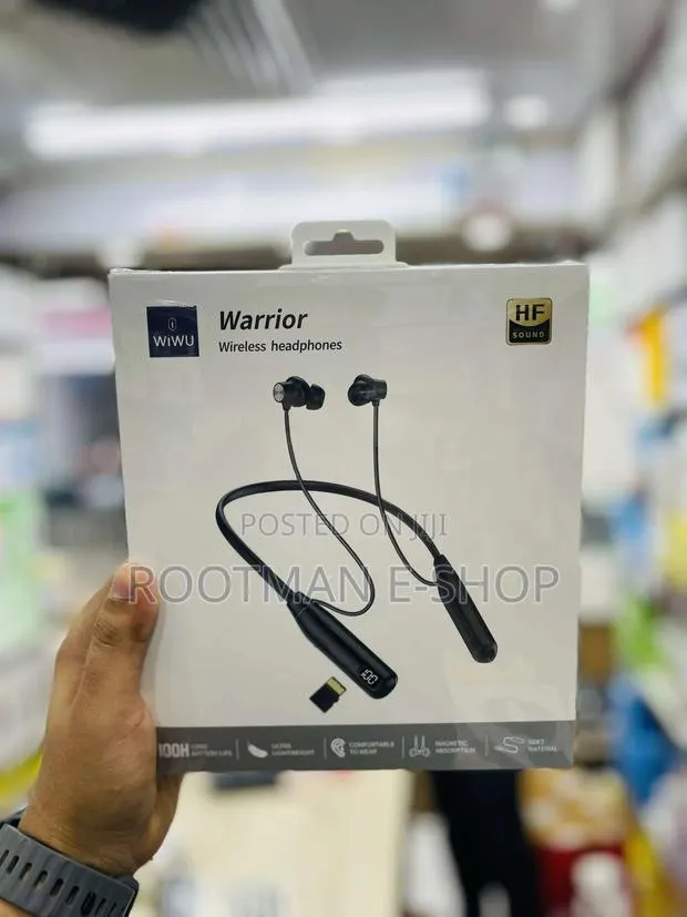 Neckband Headphone Wireless Sweat-Proof Neckband Headset Magnetic · Photo 1