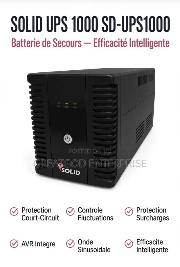 Solid Ups 1000va (Sd-Ups1000) · Photo 1