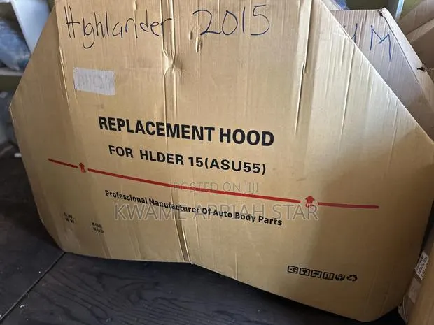 Highlander 2015,2016,2017,2018,2019 Bonnet/Hood · Photo 1