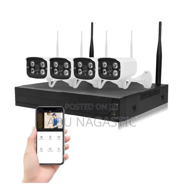Nvr Cctv Zkteco Wifi Kit Camera · Photo 1