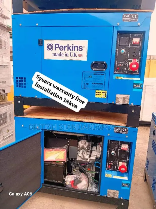 Uninterruptible Power Supply 18kva Silent Diesel Generator · Photo 1