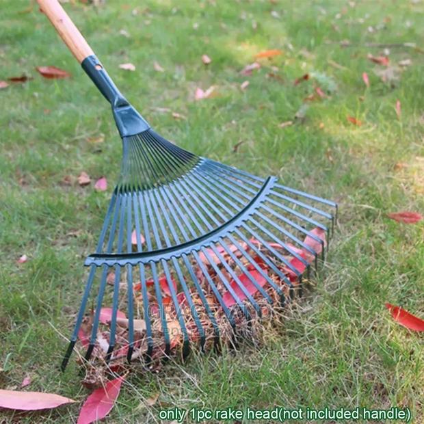 Courtyard Shrub Rakehead Lawn More Durable Garden Tool Grass · Photo 4