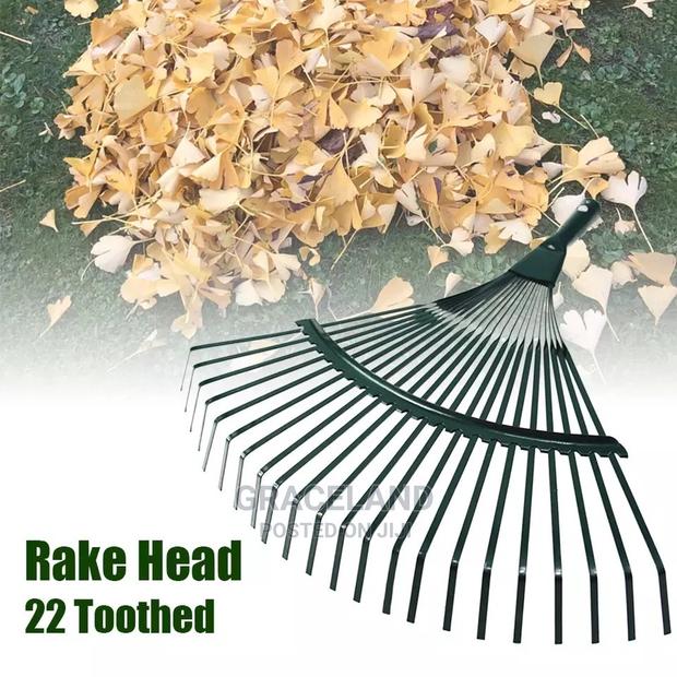Courtyard Shrub Rakehead Lawn More Durable Garden Tool Grass · Photo 6