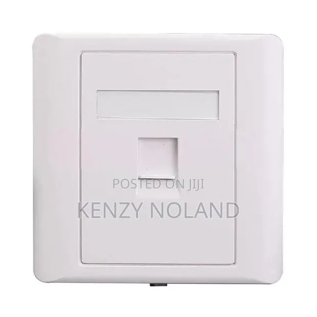 Networking. Single Faceplate With Cat6 Keystone Jack · Photo 1