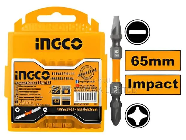Ingco Impact Screwdriver Bits - Sdbim21hl133 · Photo 1