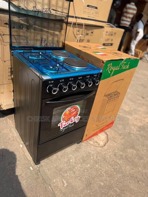 Royal Tech 50×50 2-Gas + 2-Electric Cooker · Photo 1