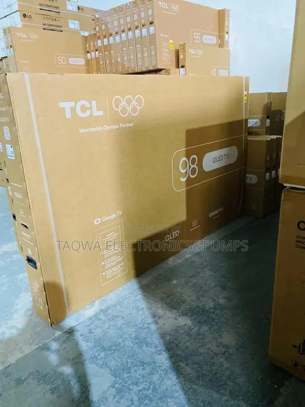 Sleek 98 Inch QLED TCL Smart Google TV · Photo 1