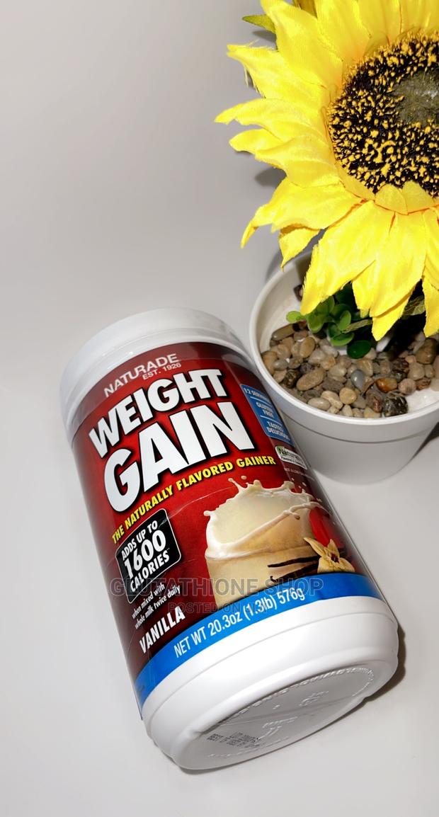 Naturade Weight Gain Instant Nutrition Drink Mix, Vanilla · Photo 2