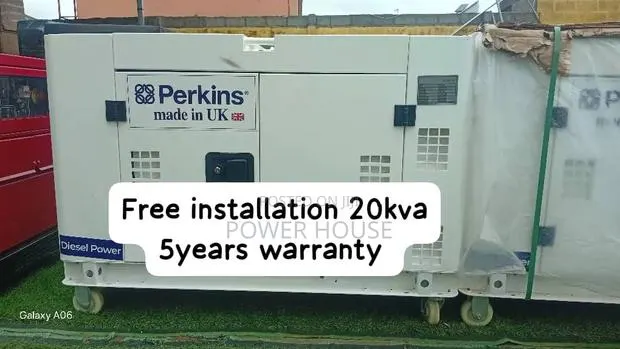 Perkins 20kva Soundproof Diesel Generator Set 20kva · Photo 1