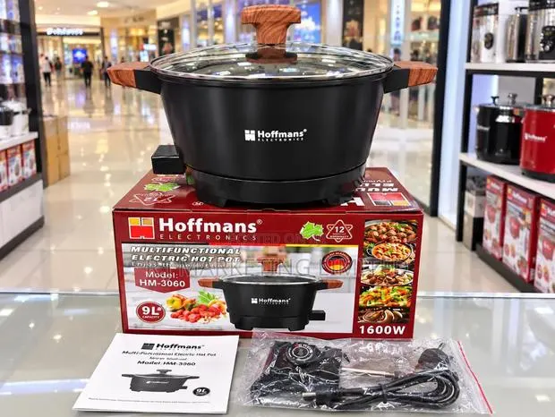 Hoffman 9L Multifunctional Electric Hot Pot 1600w · Photo 1