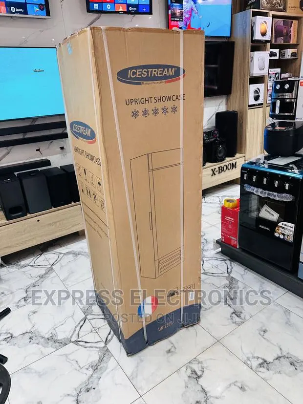 Stylish Freestanding UNI-250C 198L Icestream Display Fridges · Photo 1