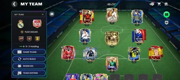FC Mobile Account 123 OVR | 732 Rank Up Points | 35K Gems · Photo 1